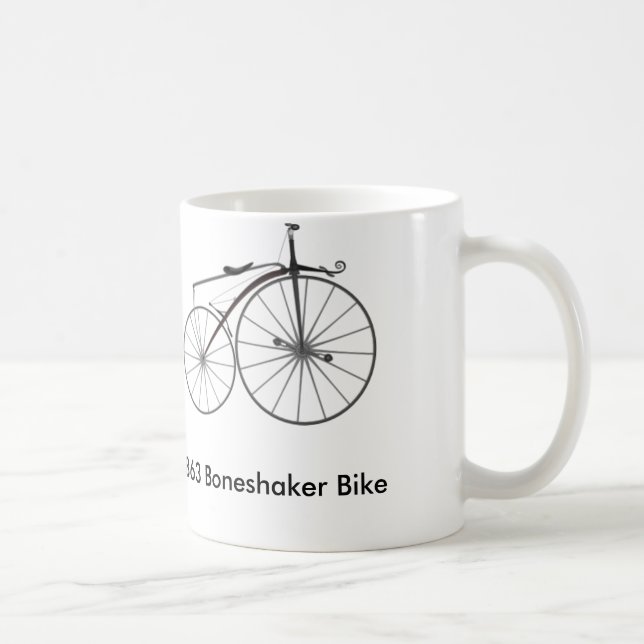 1863 Boneshaker Bike Coffee Mug (Right)