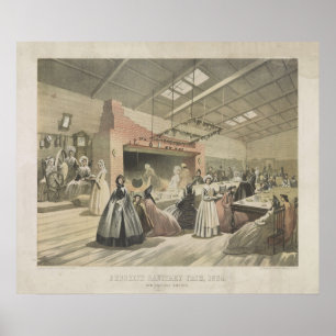 1864 Brooklyn Fair Art Poster
