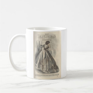 1865 Godey's New Style Open Dress Mugs