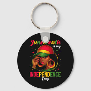 1865 Is My Independence Day Black African Women 1 Key Ring