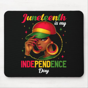 1865 Is My Independence Day Black African Women 1 Mouse Pad
