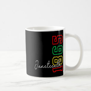 1865 juneteenth celebrate african american freedom coffee mug