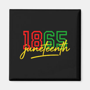 1865 juneteenth celebrate african american freedom magnet