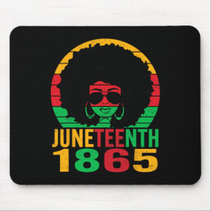 1865 Juneteenth Celebrate African American Freedom Mouse Pad