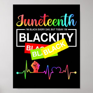 1865 Juneteenth Celebrate African American Freedom Poster