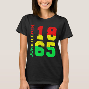 1865 Shirt Men Juneteenth Is My Independence Day