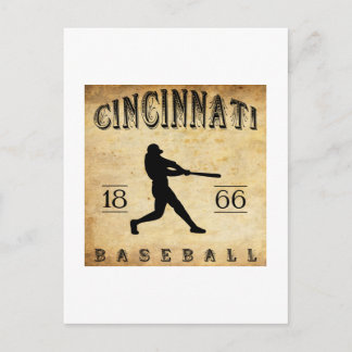 1866 Cincinnati Ohio Baseball Postcard