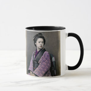 1870 Beautiful Japanese Woman Mug
