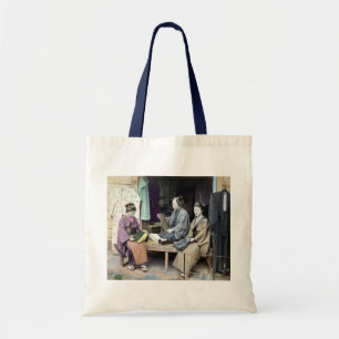 1870 Fabric Dealer of Japan Tote Bag