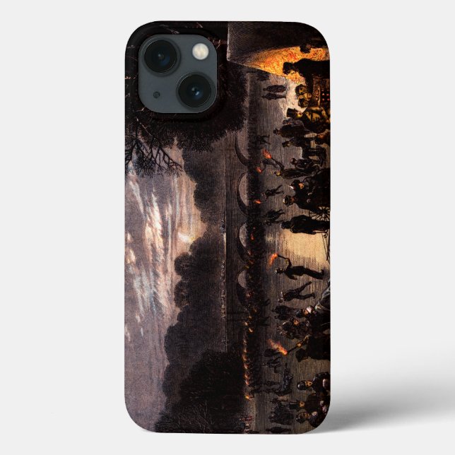 1870 Ice Skating in London Case-Mate iPhone Case (Back)