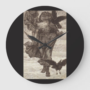 1871 Odin, Norse God of War Large Clock