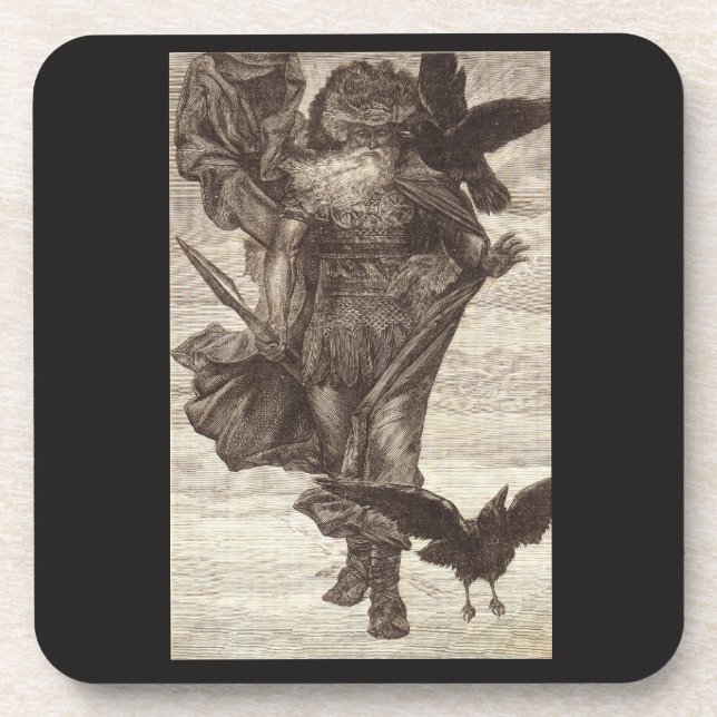 1871 Odin, Norse God of Wisdom Coaster (Front)