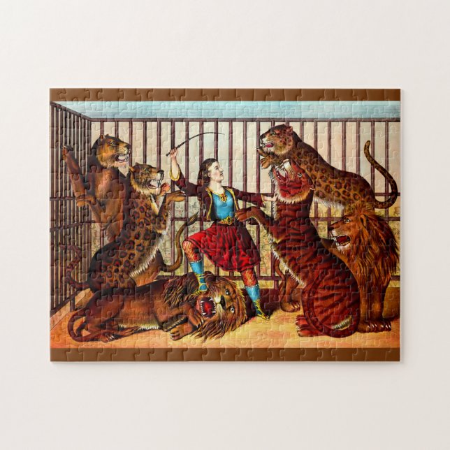 1874 The Lion Queen Jigsaw Puzzle (Horizontal)