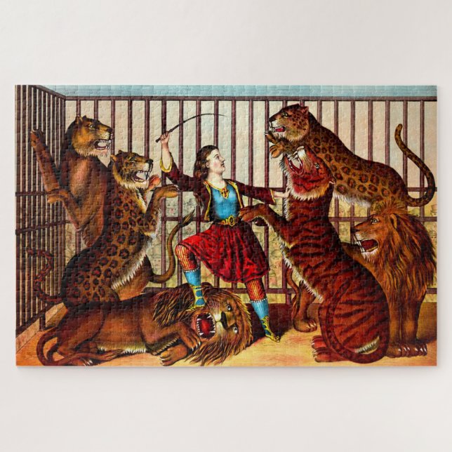 1874 The Lion Queen Jigsaw Puzzle (Horizontal)