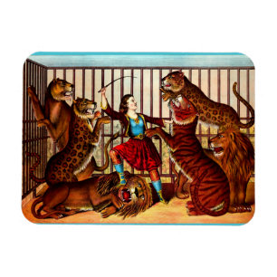 1874 The Lion Queen Magnet
