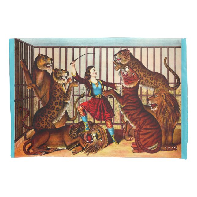 1874 The Lion Queen print Pillowcase (Front-Left)