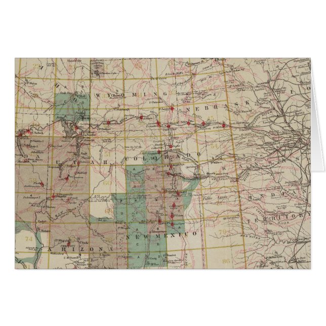 1878 Progress Map of The US Geographical Surveys (Front Horizontal)