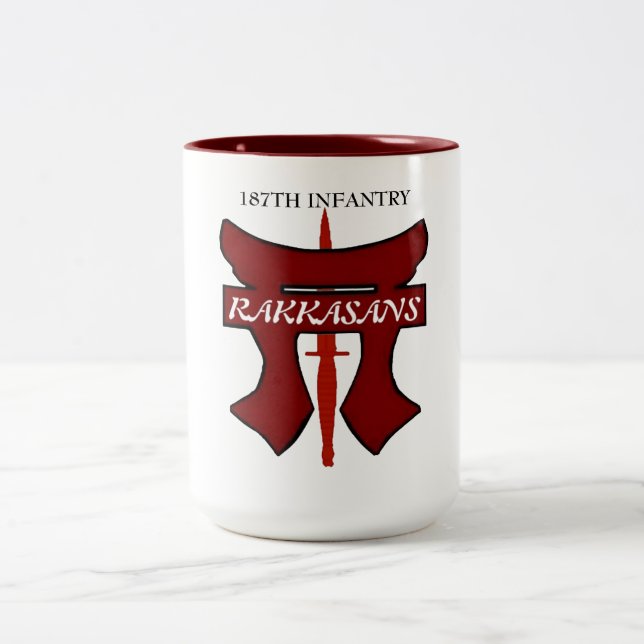 187TH INFANTRY RAKKASANS MUG (Center)