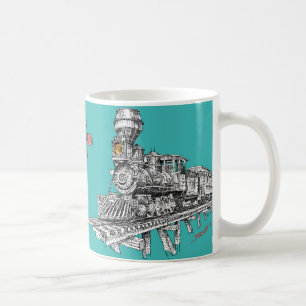 1880 Baldwin 2-8-0 Coffee Mug