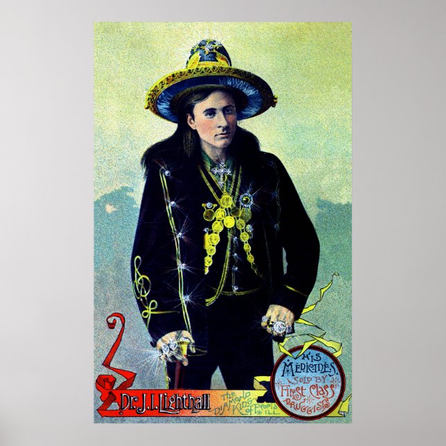 1880 Medicine Show Poster (Front)