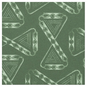 1880 Was a Long Time Ago, Emerald Green Fabric