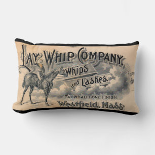 1880s Lay Whip Company billhead Lumbar Cushion