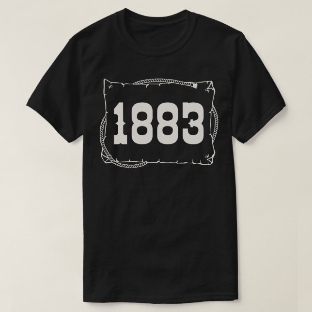 1883 Rope T-Shirt (Design Front)