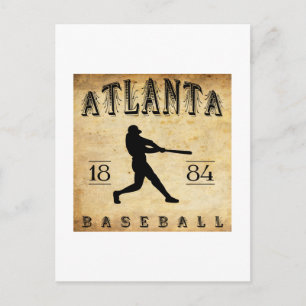 1884 Atlanta Georgia Baseball Postcard