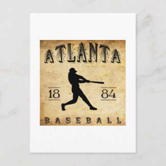 1884 Atlanta Georgia Baseball Postcard