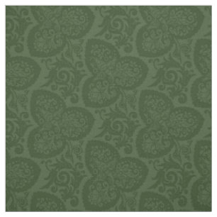1885 Cloverleaf, Emerald Fabric