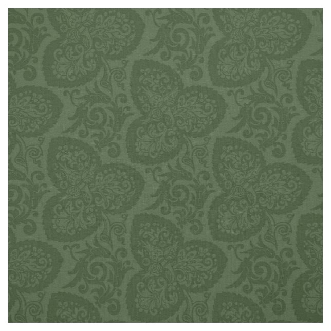1885 Cloverleaf, Emerald Fabric (Swatch)