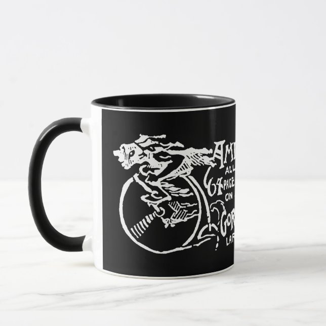 1890 American Cycles Mug (Left)