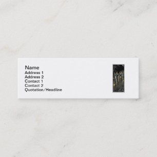 1890 Nocturnal Bike Team Mini Business Card