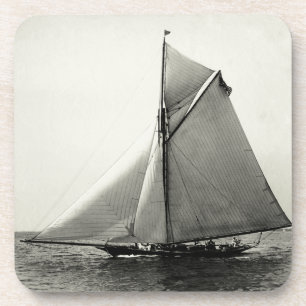 1891 American Yacht at Sea Coaster