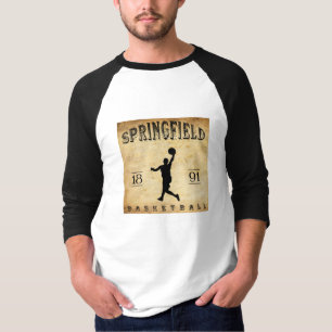 1891 Springfield Massachusetts Basketball T-Shirt