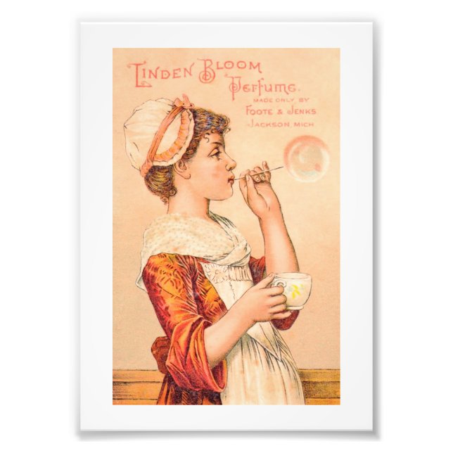 1893 Linden Bloom Perfume Photo Print (Front)