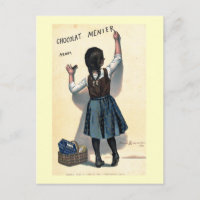 1893 Vintage French Chocolate Ad Poster