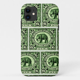 1895 Indian Princely States Elephant iPhone 11 Case