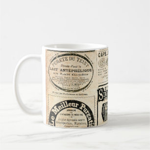 1897 French Newspaper Advertisement Coffee Mug