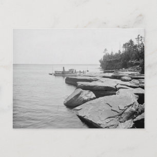1898 Apostle Islands, Devils Island, Lake Superior Postcard