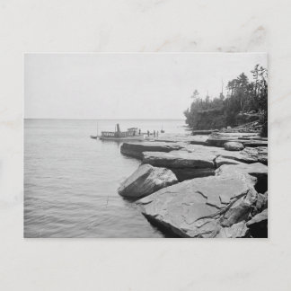 1898 Apostle Islands, Devils Island, Lake Superior Postcard