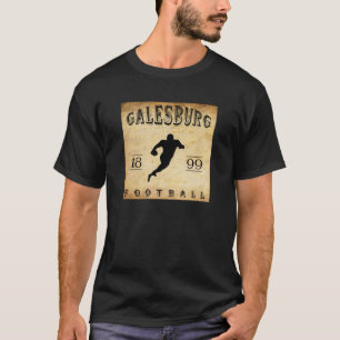 1899 Galesburg Illinois Football T-Shirt