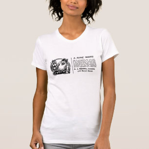 1899 June Bride newspaper advertisement T-Shirt