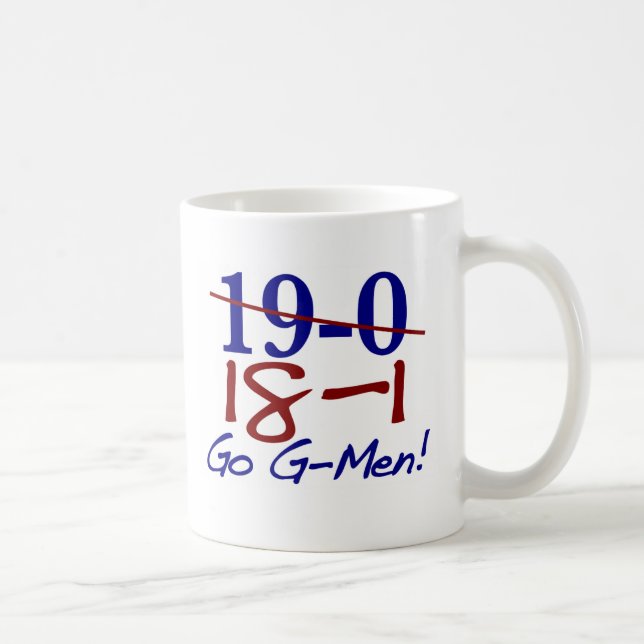18-1 Go G-Men Coffee Mug (Right)