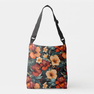 #18 Floral Pattern Crossbody Bag