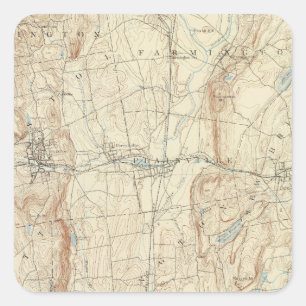 18 Meriden sheet Square Sticker