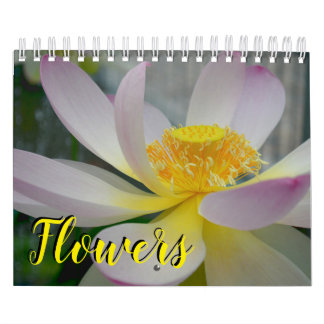 18 month Flower Calendar