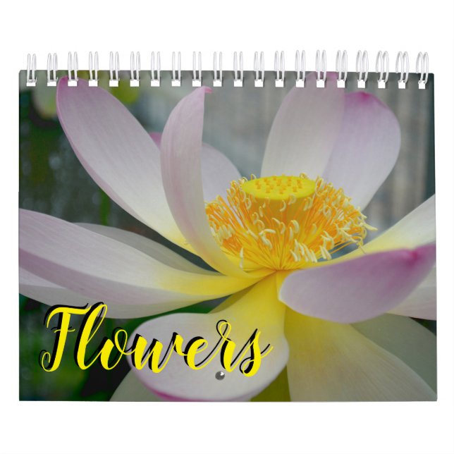18 month Flower Calendar (Cover)