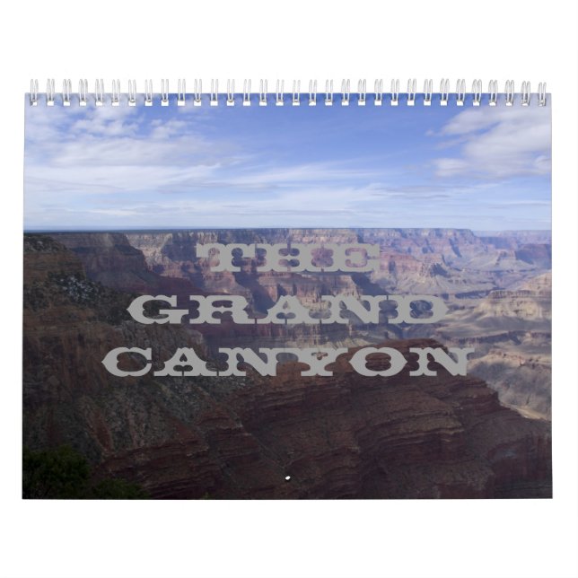 18 Month Grand Canyon 2014- 15 Calendar (Cover)