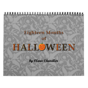 18-Month Halloween Calendar